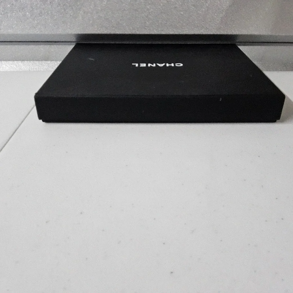 Chanel Black Gift Box Empty Designer Storage 10x8x1.25‎ Luxury Packaging